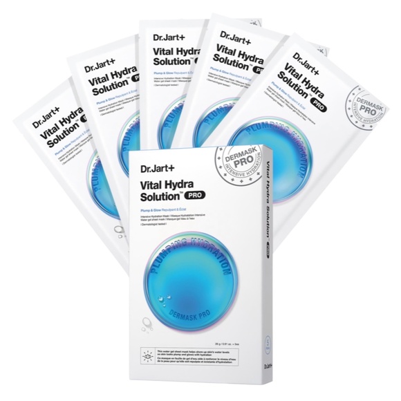 DR. JART+ Vital Hydra Solution PRO Glow Face Mask with Hyaluronic Acid 5-Pack - Picture 1 of 3
